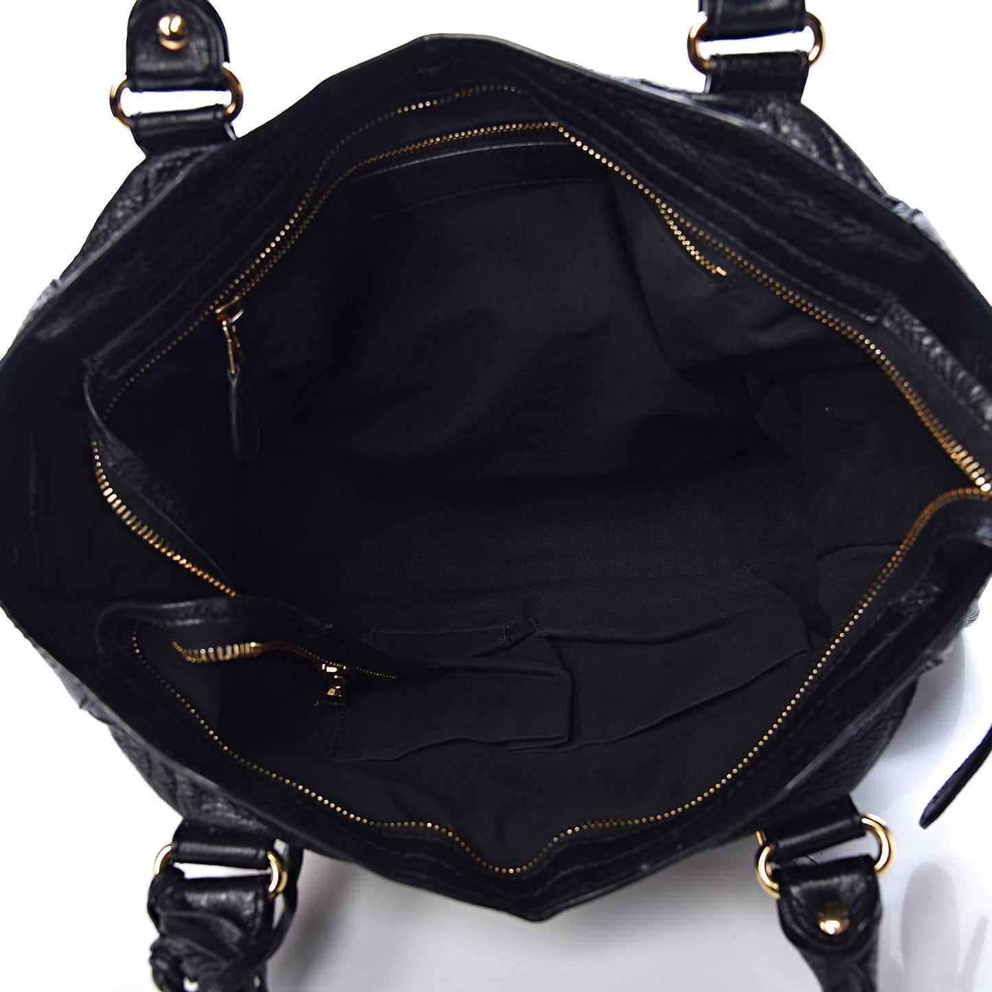 Agneau Giant 12 Gold Hardware City Black