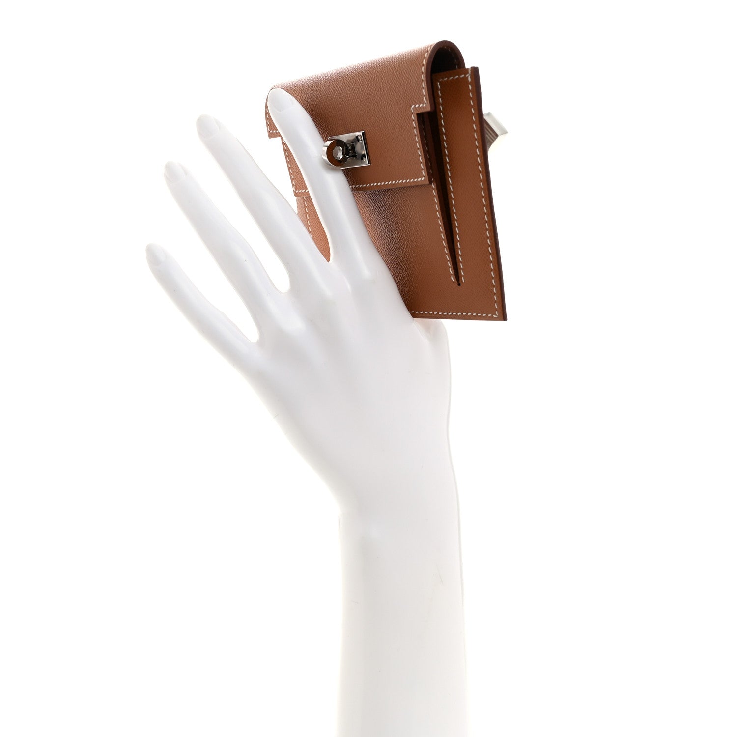 Hermes Epsom Kelly Pocket Compact Wallet Gold 2 of 7