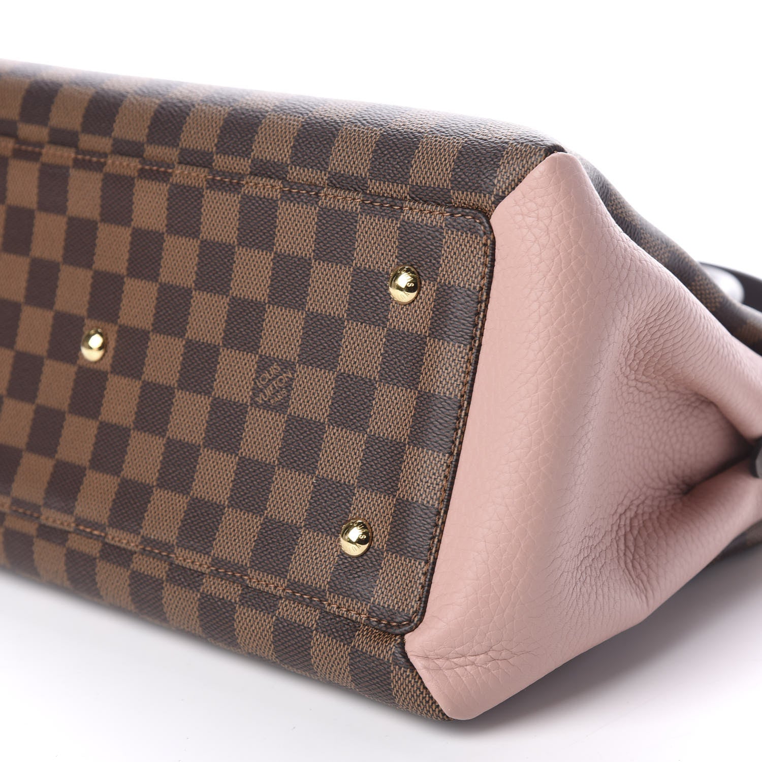 Louis Vuitton Cuir Taurillon Damier Ebene Normandy Magnolia 7 of 11