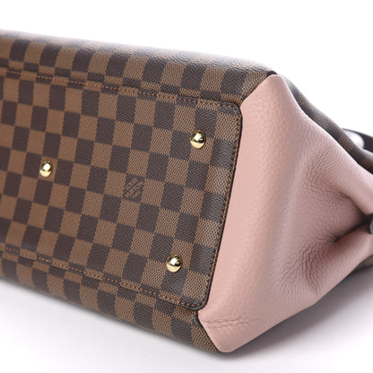 Louis Vuitton Cuir Taurillon Damier Ebene Normandy Magnolia 7 of 11