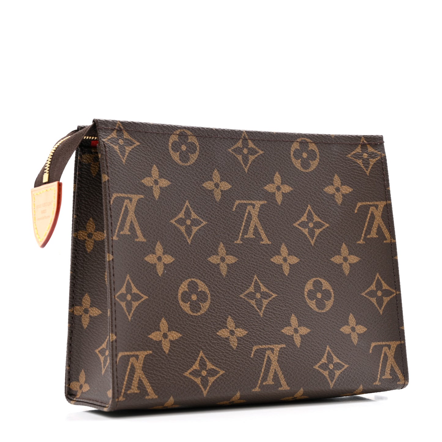 Monogram Toiletry Pouch 19 Red