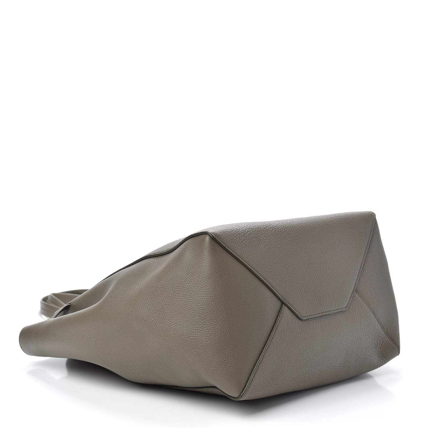 Celine Soft Grained Calfskin Small Belt Cabas Phantom Taupe 4 of 9