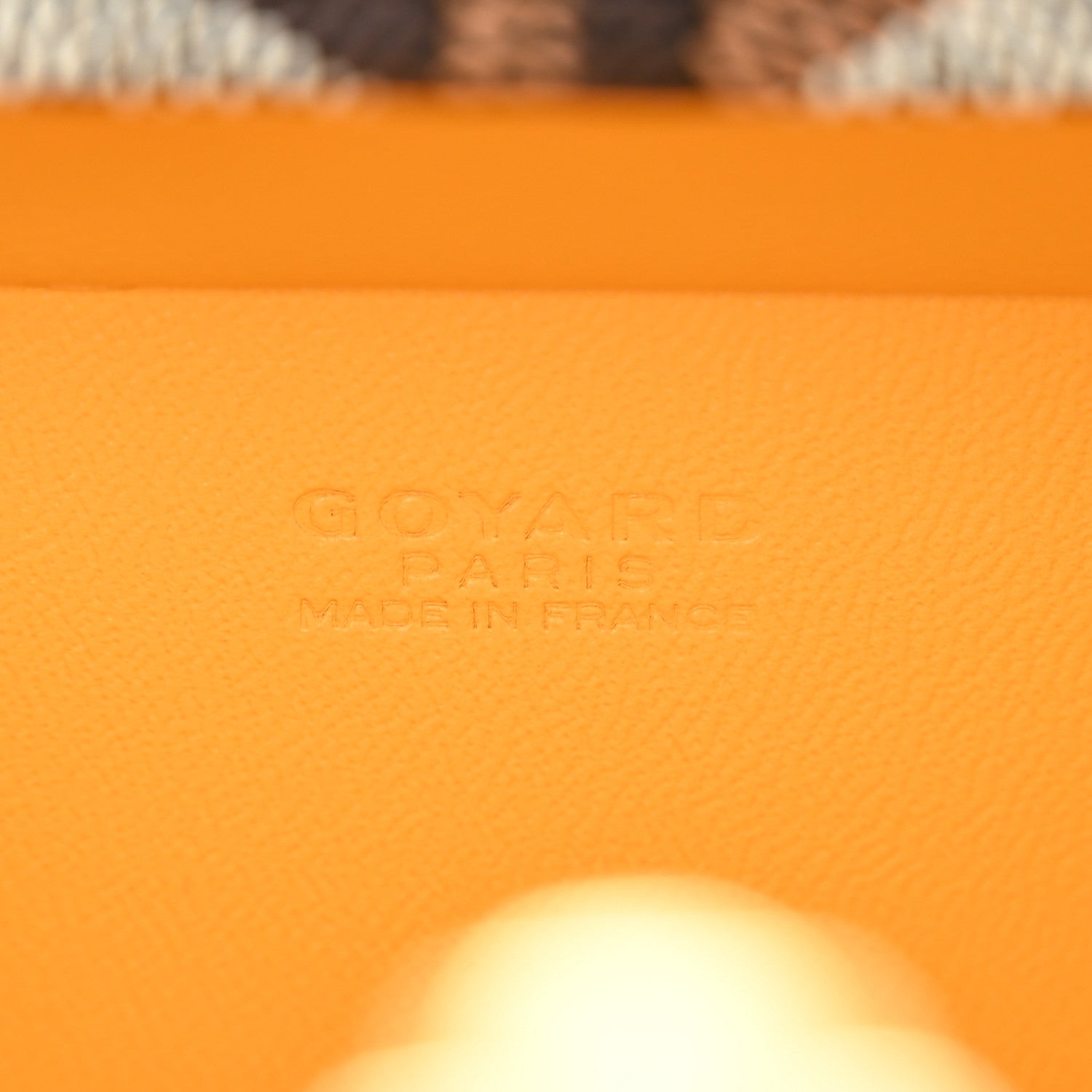 Goyard Goyardine Mini Saigon Trunk Bag Black Gold 6 of 12
