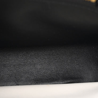 Prada Saffiano City Calfskin Small Bibliotheque Top Handle Black White 6 of 11