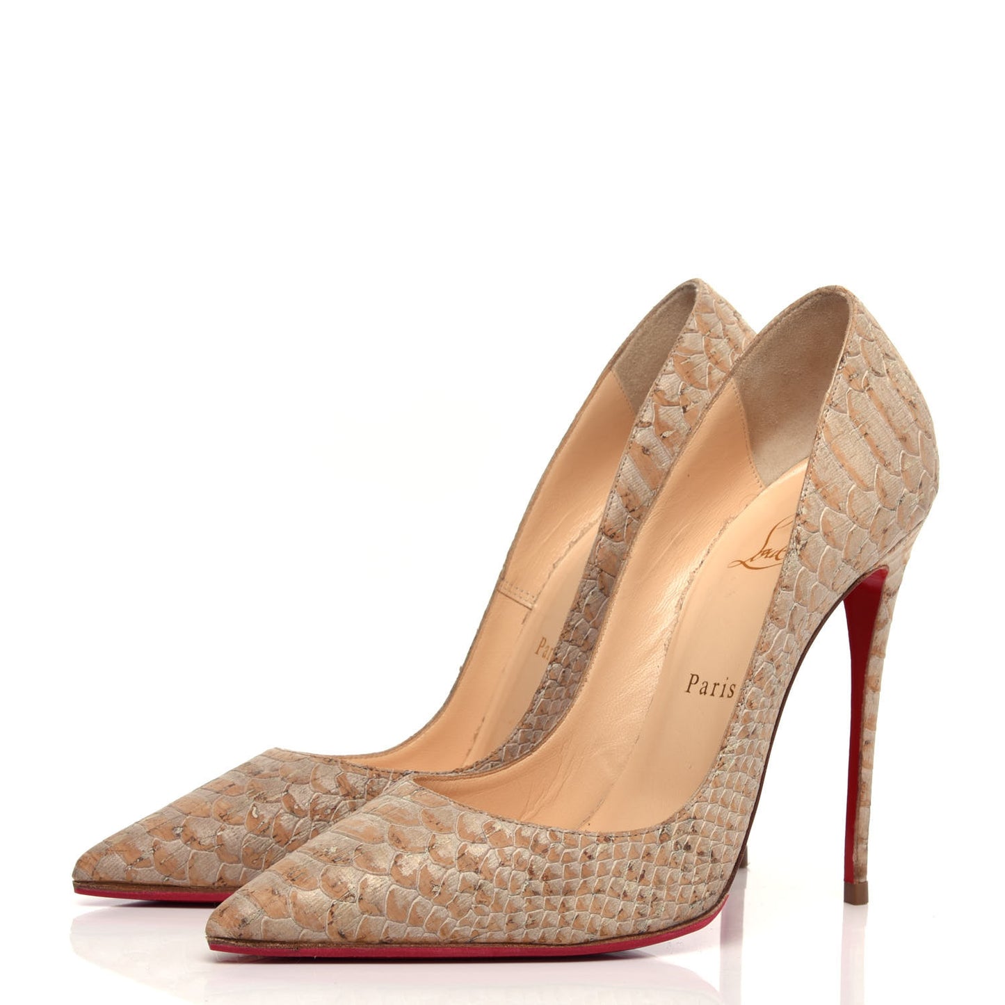 Liege Embossed So Kate 120 Pumps 39 Beige