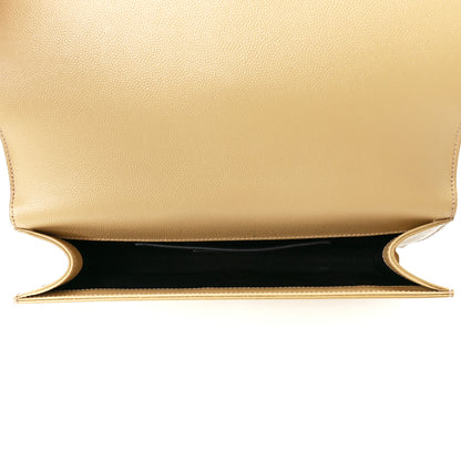 Saint Laurent Grain De Poudre Classic Kate Monogram Clutch Nude Powder 5 of 13