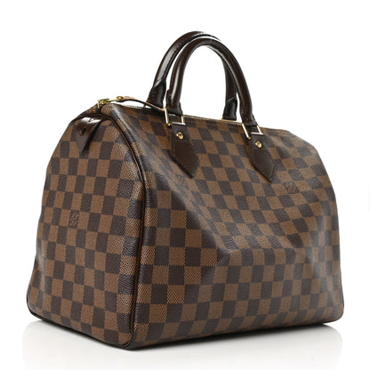 Louis Vuitton Damier Ebene Speedy 30 3 of 11