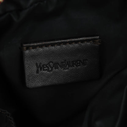 Saint Laurent Textured Patent Mini Wristlet Red 6 of 7