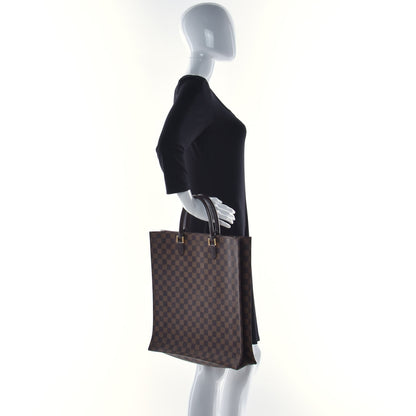 Louis Vuitton Damier Ebene Sac Plat 2 of 15
