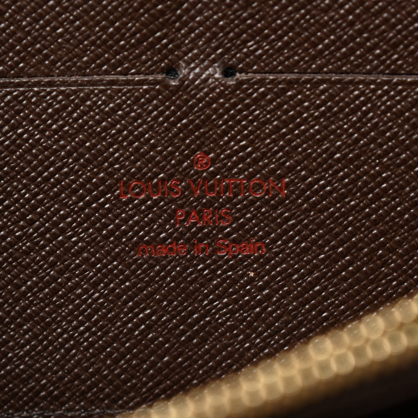 Damier Ebene Zippy Wallet