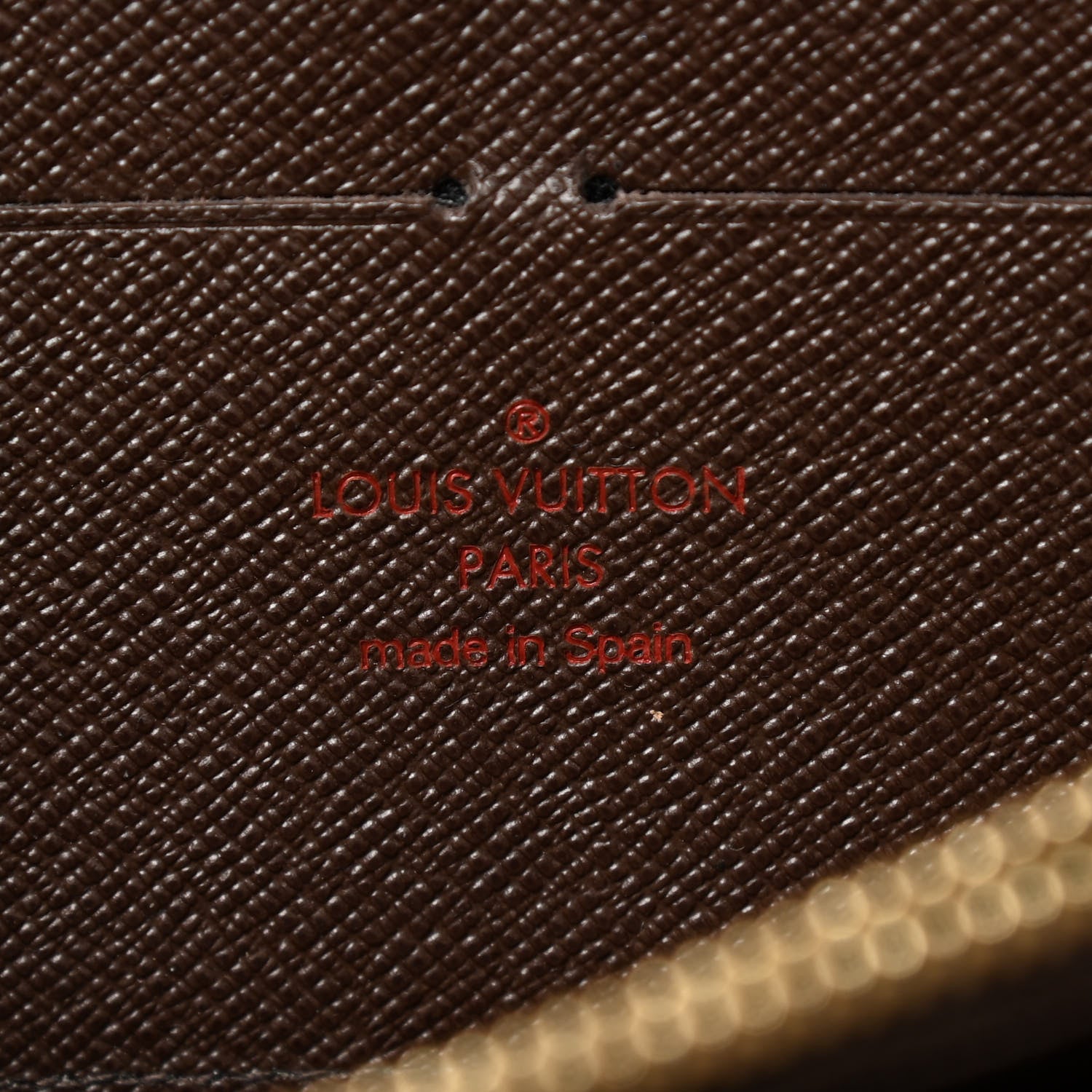 Louis Vuitton Damier Ebene Zippy Wallet 6 of 10
