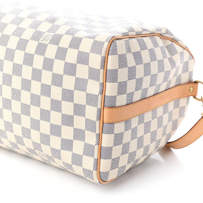 Louis Vuitton Damier Azur Speedy Bandouliere 35 9 of 9