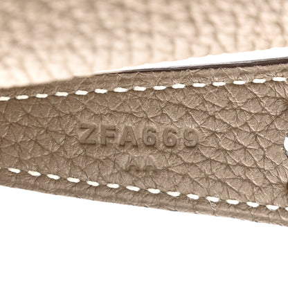 Hermes Taurillon Clemence Lindy 26 Etoupe 7 of 15