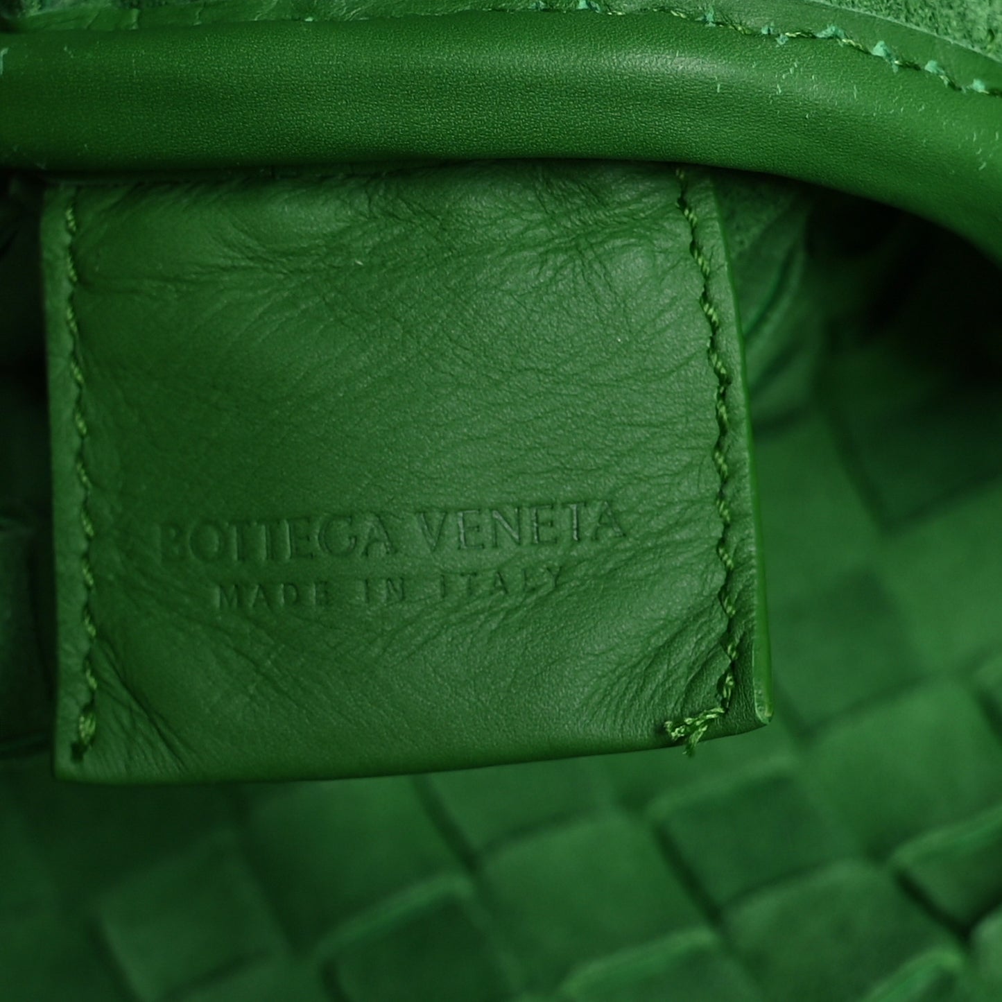 Calfskin Intrecciato Large Duffle Bag Parakeet