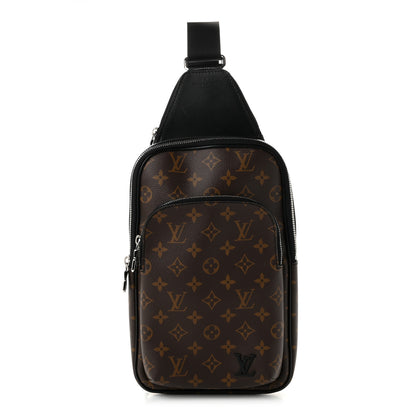 Louis Vuitton Monogram Macassar Avenue Sling Bag NM 1 of 8