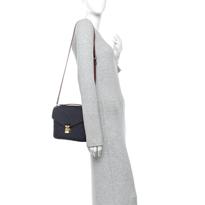 Louis Vuitton Empreinte Pochette Metis Marine Rouge 2 of 12