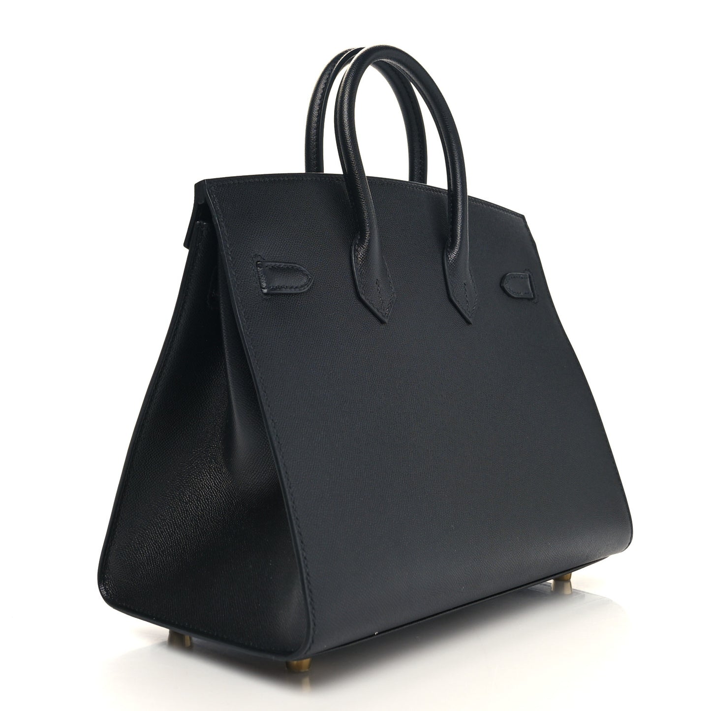 Madame Calfskin Birkin Sellier 25 Black