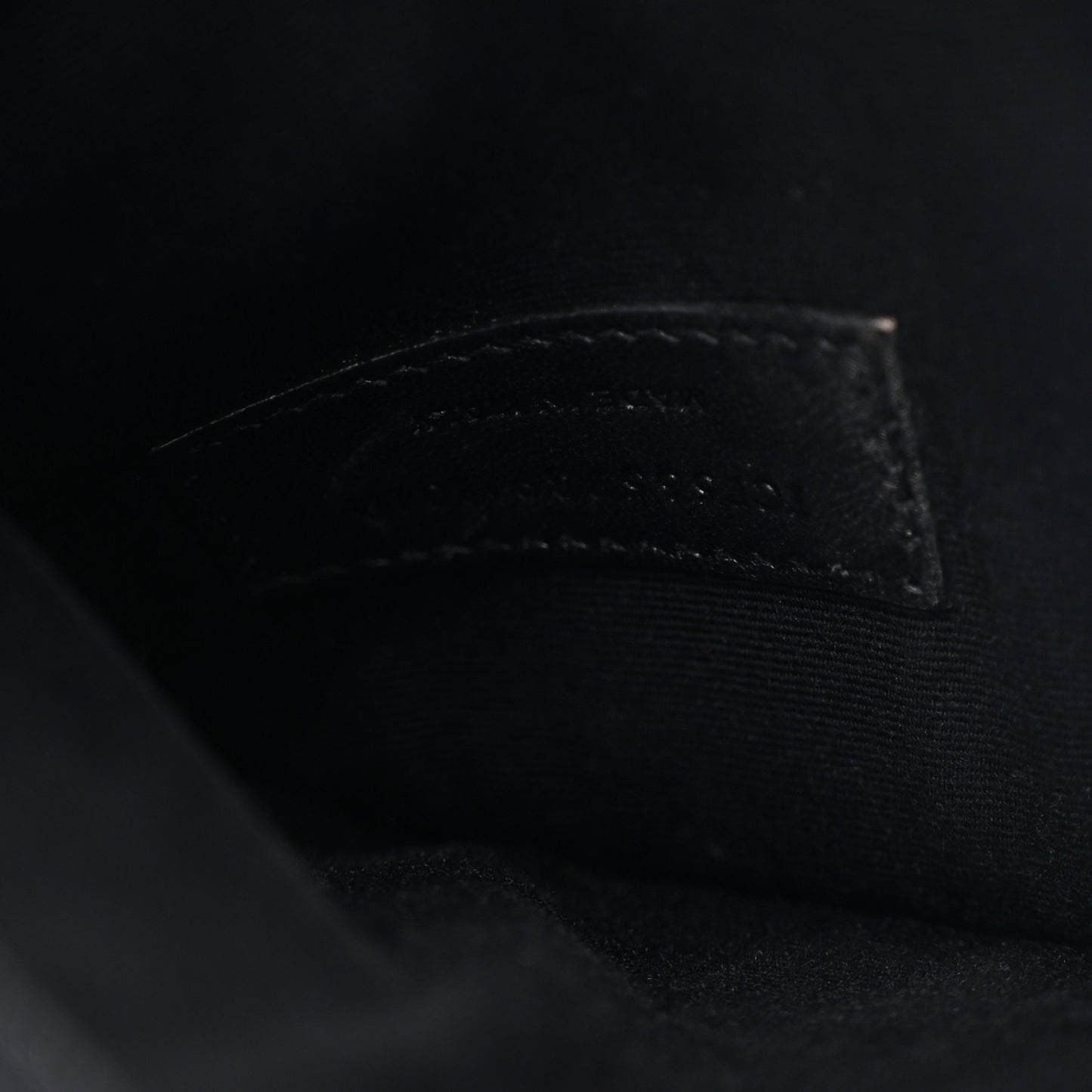 Grain De Poudre Uptown Pouch Black