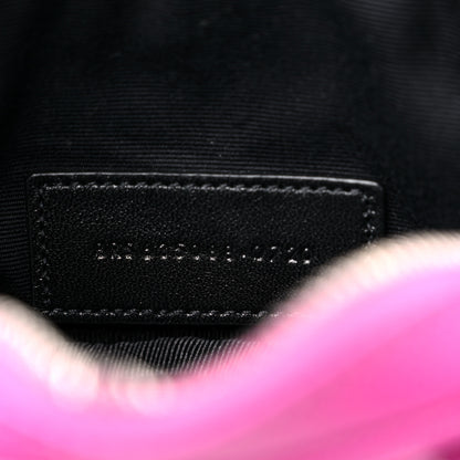 Saint Laurent Grain De Poudre Matelasse Monogram Baby Lou Camera Bag Electric Fuxia 7 of 12