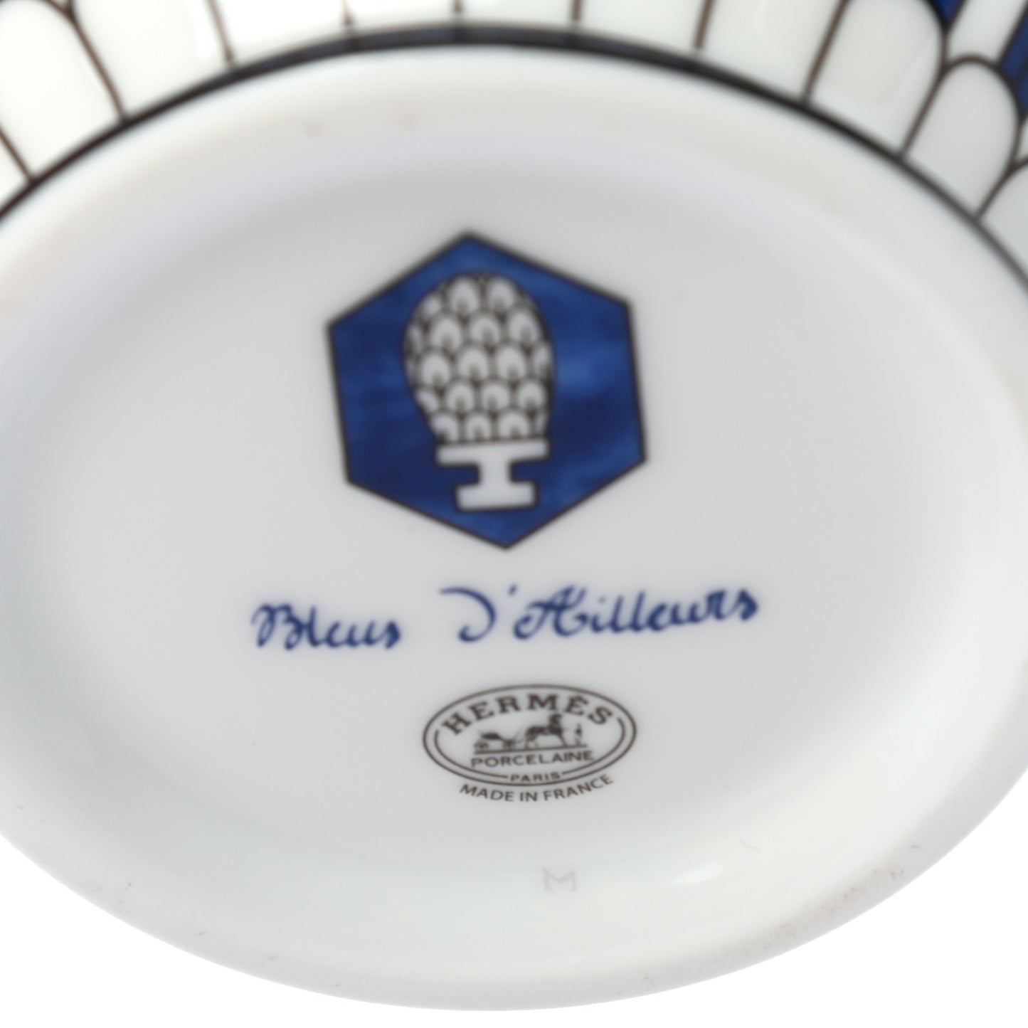 Porcelain Bleus d'Ailleurs Sugar Bowl
