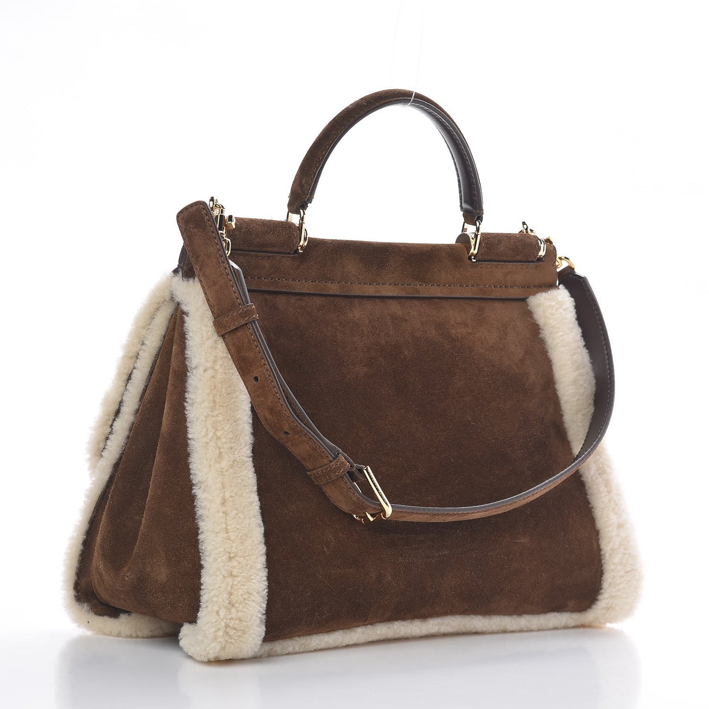 Shepard Large Miss Sicily Satchel Brown