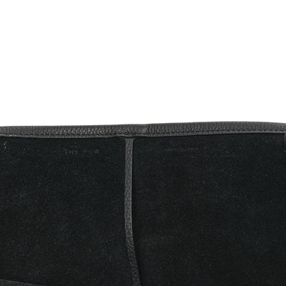 The Row Grained Calfskin Park Tote Three Black 7 of 11