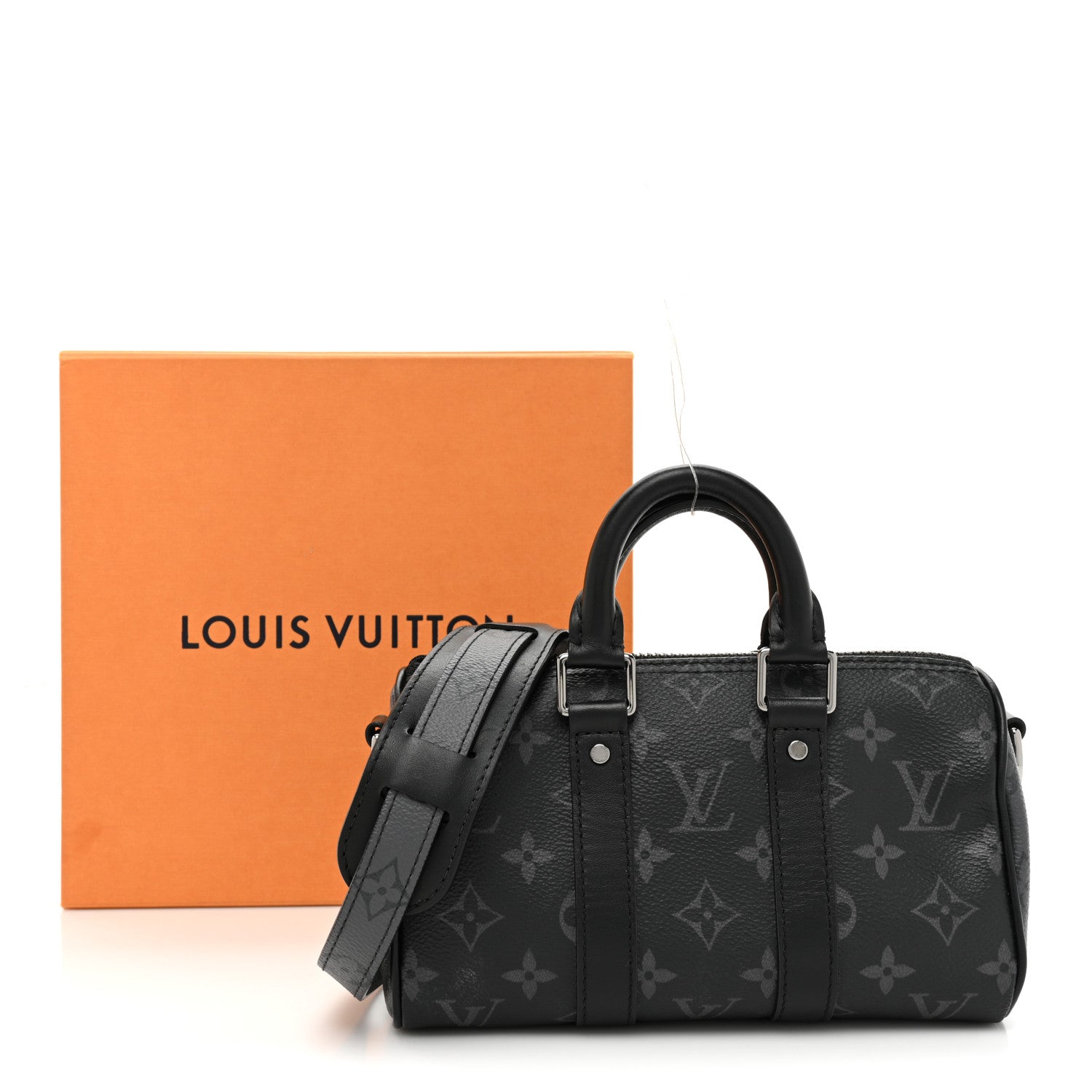Louis Vuitton Reverse Monogram Eclipse Keepall XS Black 10 of 10