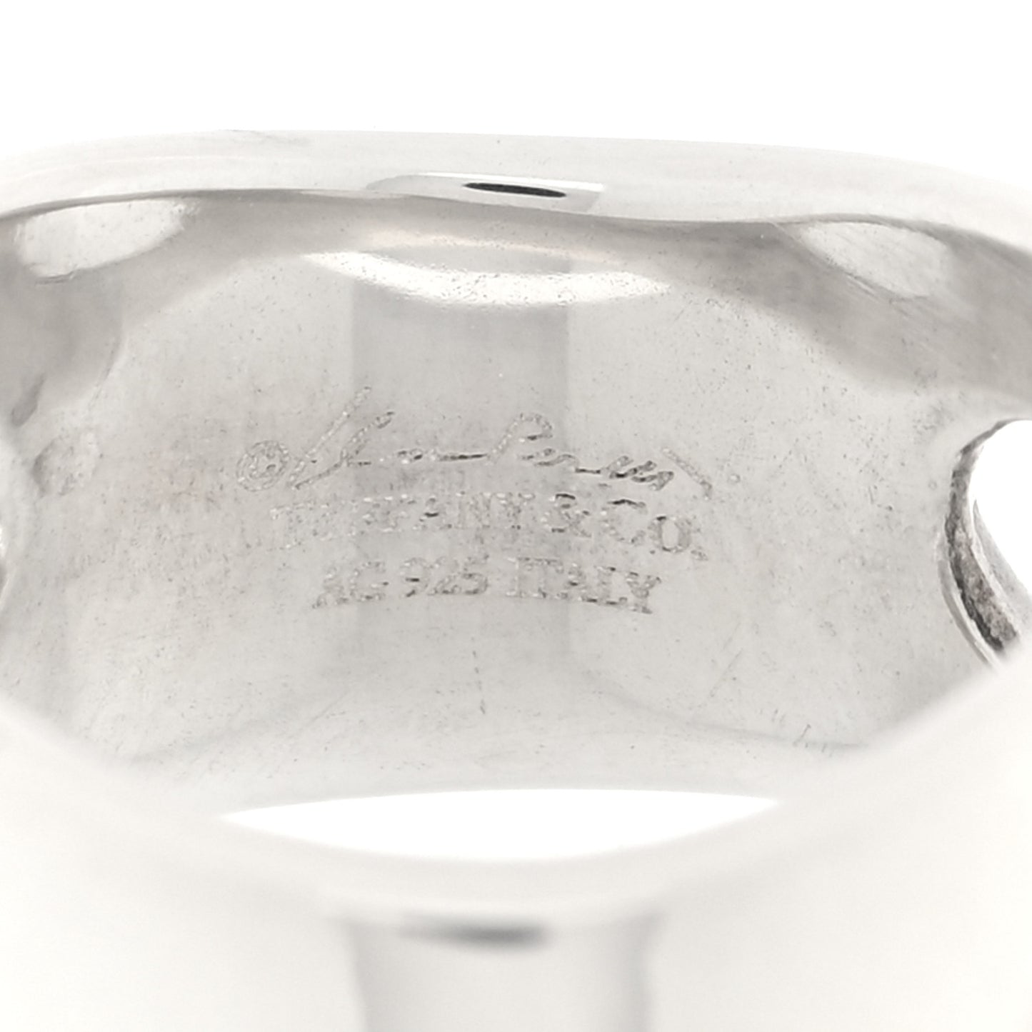 Sterling Silver Elsa Peretti Open Side Ring 49 4.75
