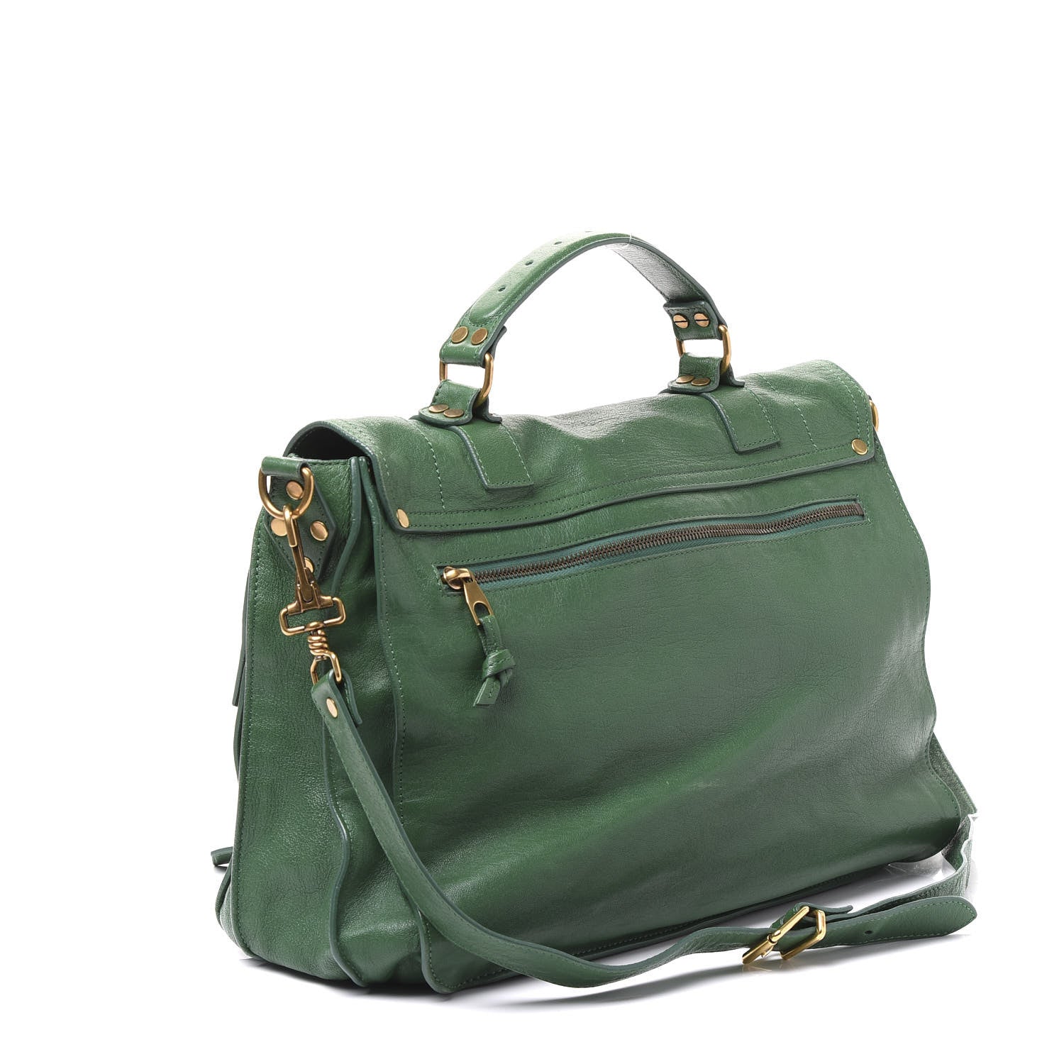 Proenza Schouler Lambskin Large PS1 Satchel Watermelon 2 of 8