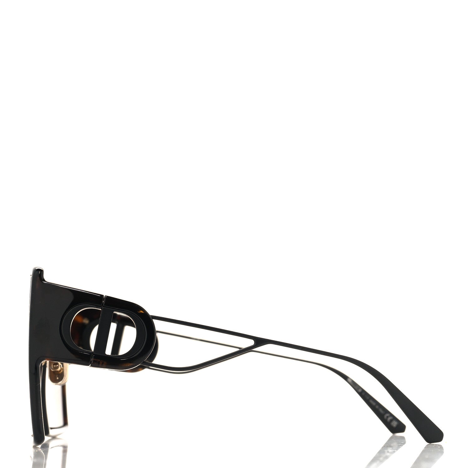 Christian Dior CHRISTIAN DIOR Square 30 Montaigne Sunglasses Tortoise 3 of 8
