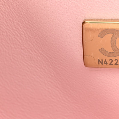 Chanel Caviar Quilted Medium Double Flap Light Pink 7 of 12