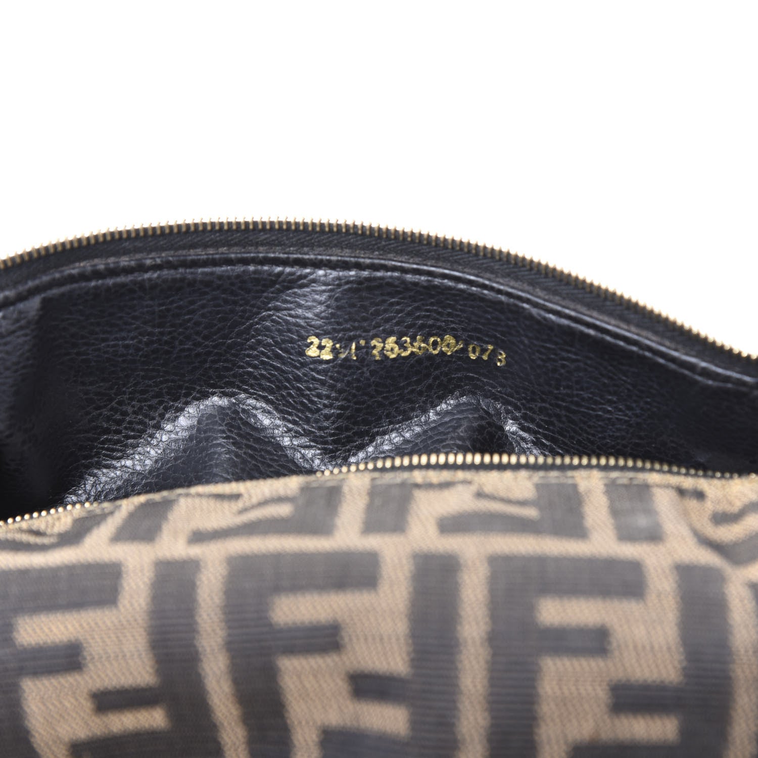 Fendi Zucca Mini Cosmetic Bag Tobacco 10 of 11