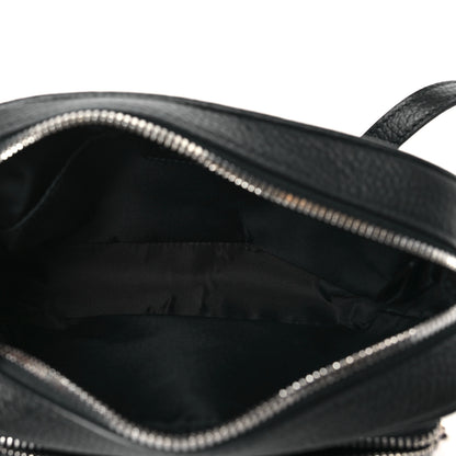 Burberry Grained Calfskin Small Camera Bag Black 5 of 8