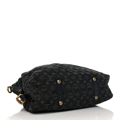 Louis Vuitton Denim Neo Cabby GM Black 3 of 5