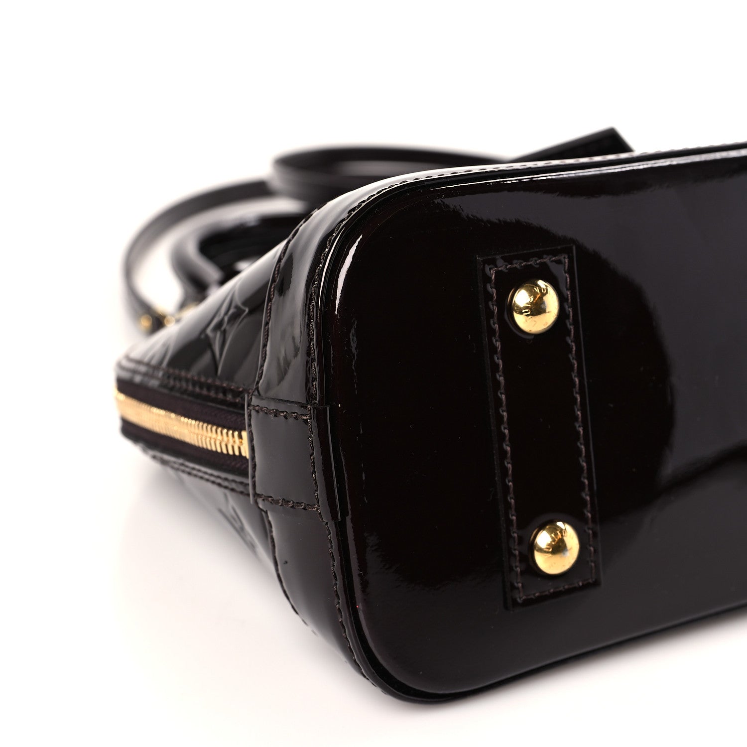 Louis Vuitton Vernis Alma BB Amarante 7 of 8