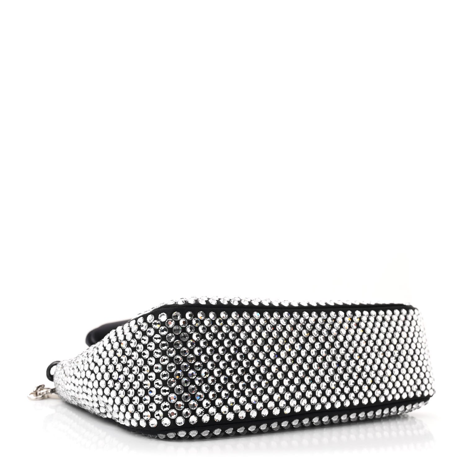 Prada Satin Crystal Re-Edition 2005 Shoulder Bag Cristal 4 of 12