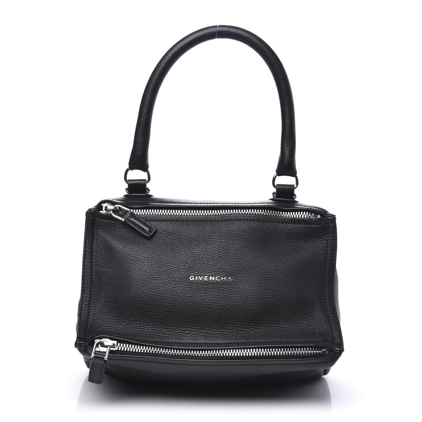 Sugar Goatskin Small Pandora Black