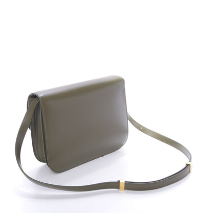 Celine Box Calfskin Classic Box Medium Flap Bag Army Green 4 of 21