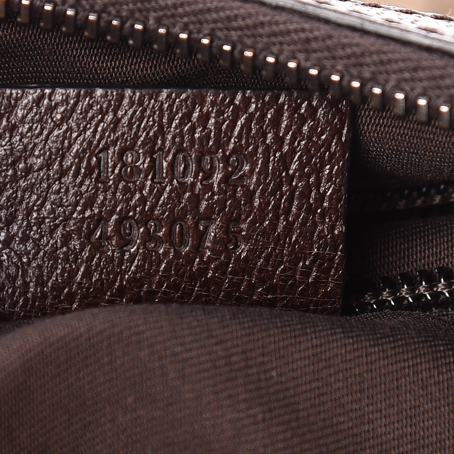 Gucci Monogram Web Medium Half Moon Hobo Dark Brown 7 of 11
