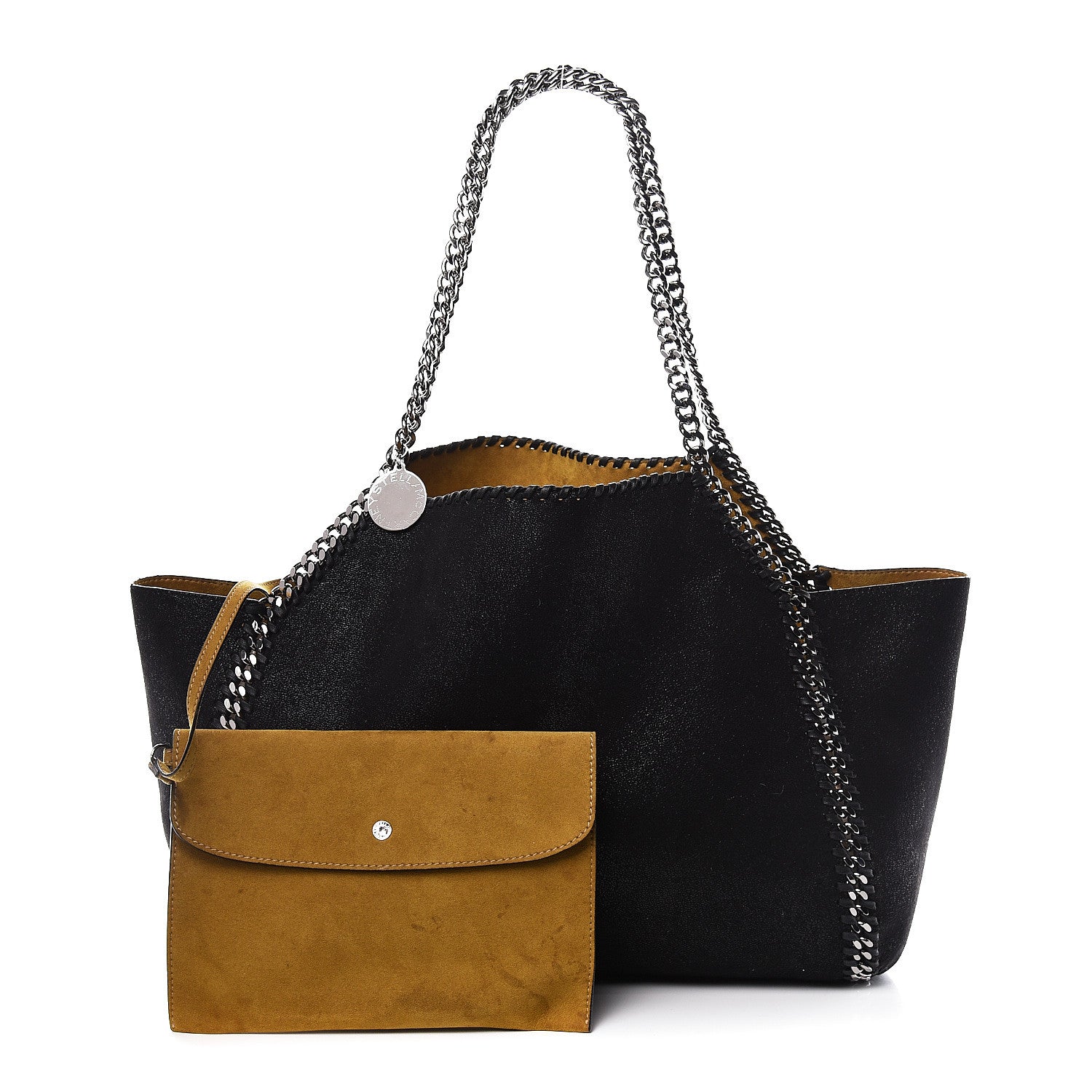 Stella McCartney Shaggy Deer Falabella Reversible Tote Black 1 of 28