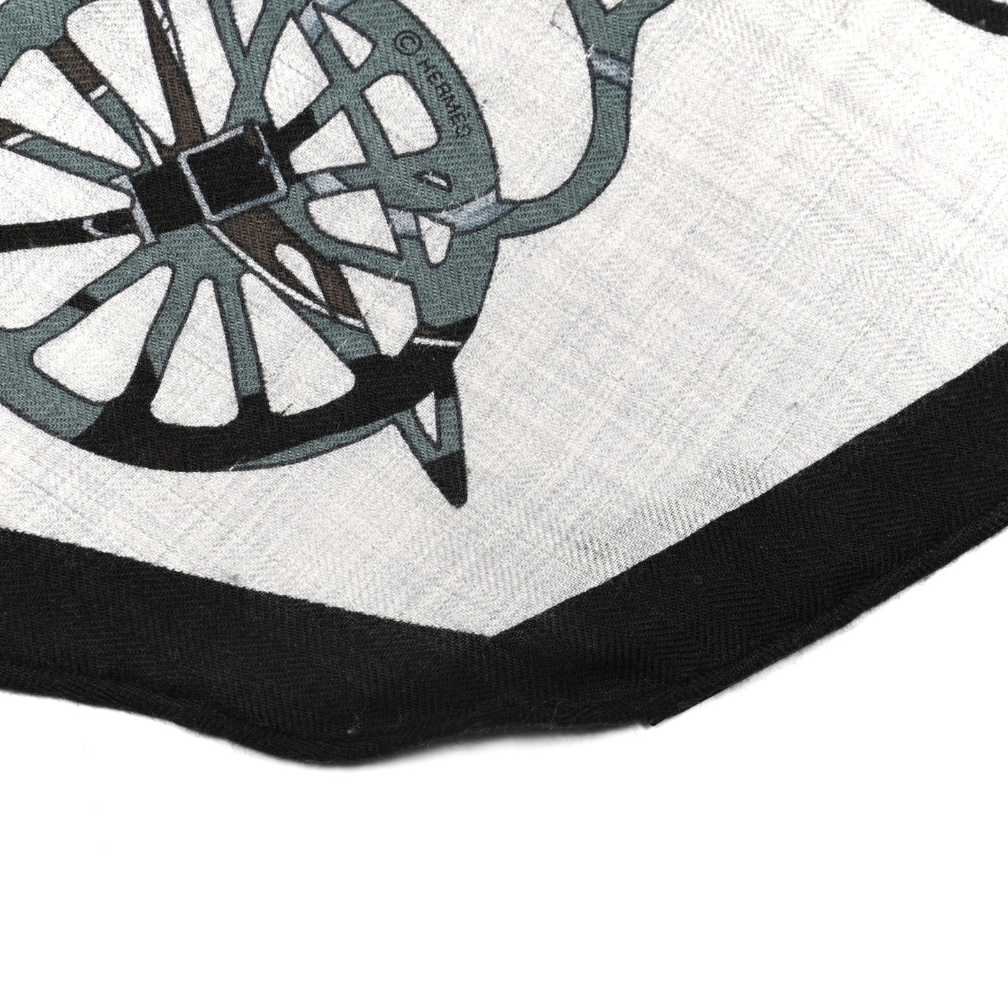 Cashmere Silk Tout En Carre Losange Shawl MM