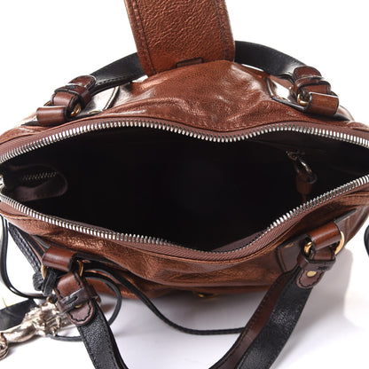 Chloe Metallic Calfskin Kerala Tote Bronze 7 of 10