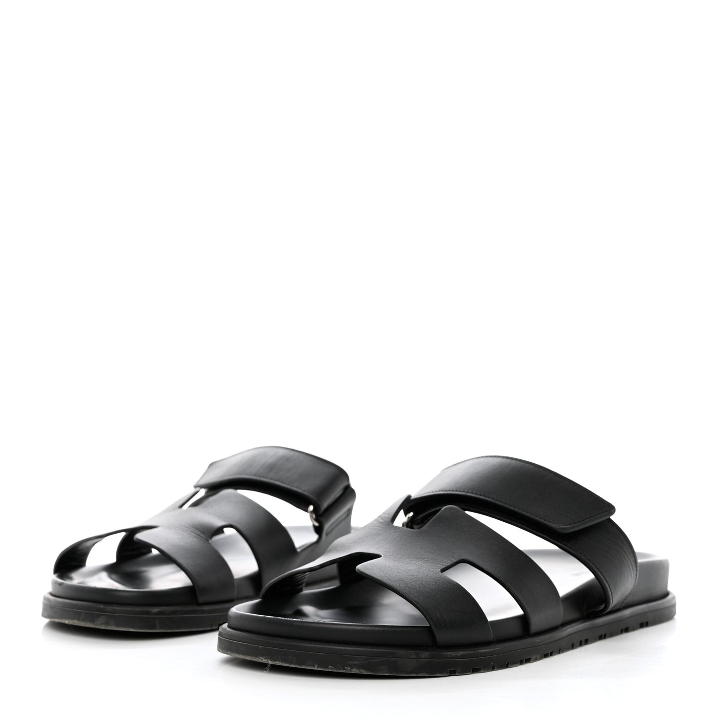 Calfskin Womens Chypre Sandals 40 Black