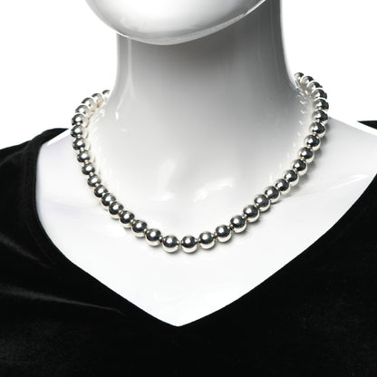 Tiffany Sterling Silver 10mm HardWear Ball Necklace 2 of 4