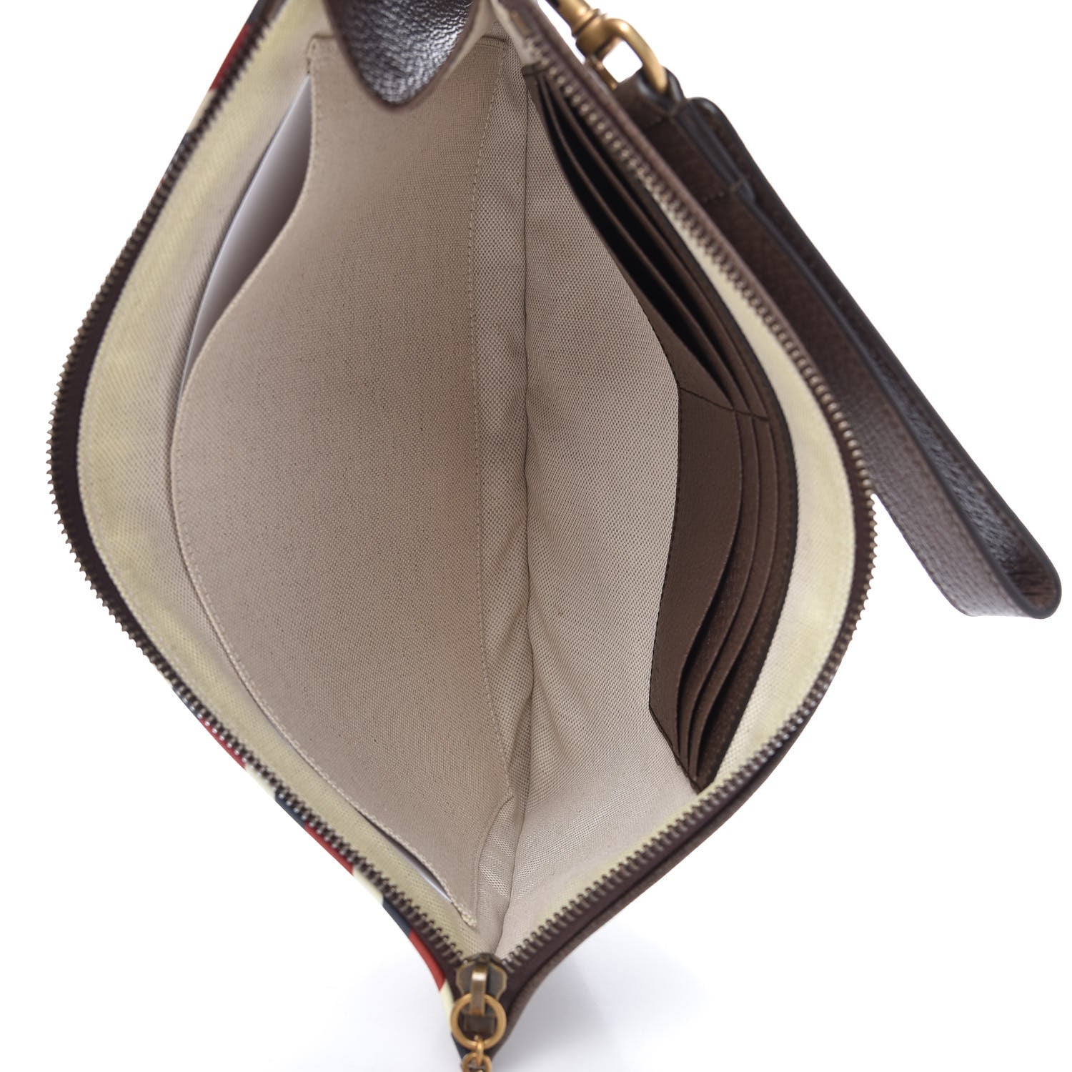 Gucci GG Supreme Monogram Courrier Documents Holder Beige New Acero 5 of 12
