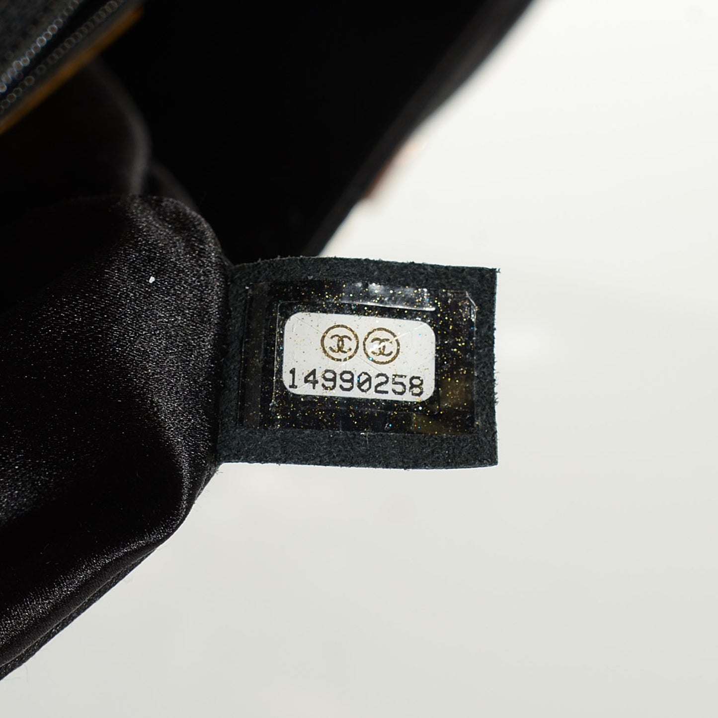 Satin Gripoix Paris Byzance 2.55 Reissue 225 Flap Black