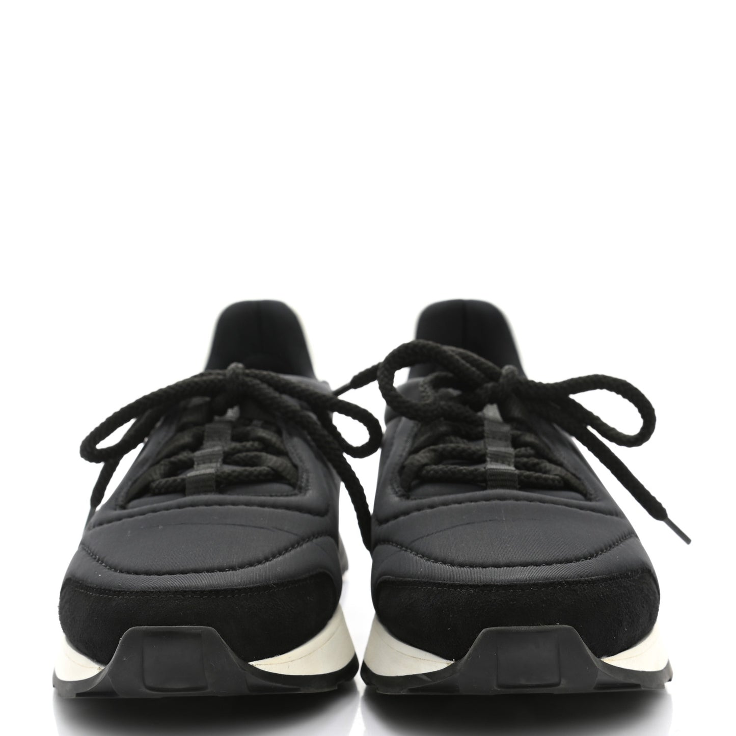 Technical Canvas Womens Miles Sneakers 38 Marine White