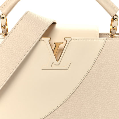 Louis Vuitton Taurillon Gelato Capucines BB Tonal Vanilla Beige 7 of 12