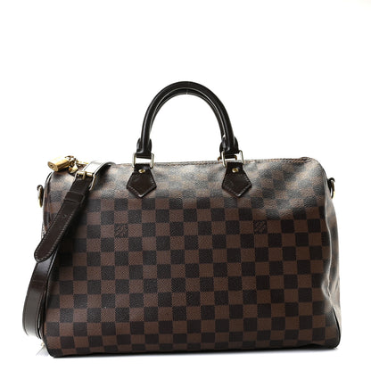 Louis Vuitton Damier Ebene Speedy Bandouliere 35 1 of 12