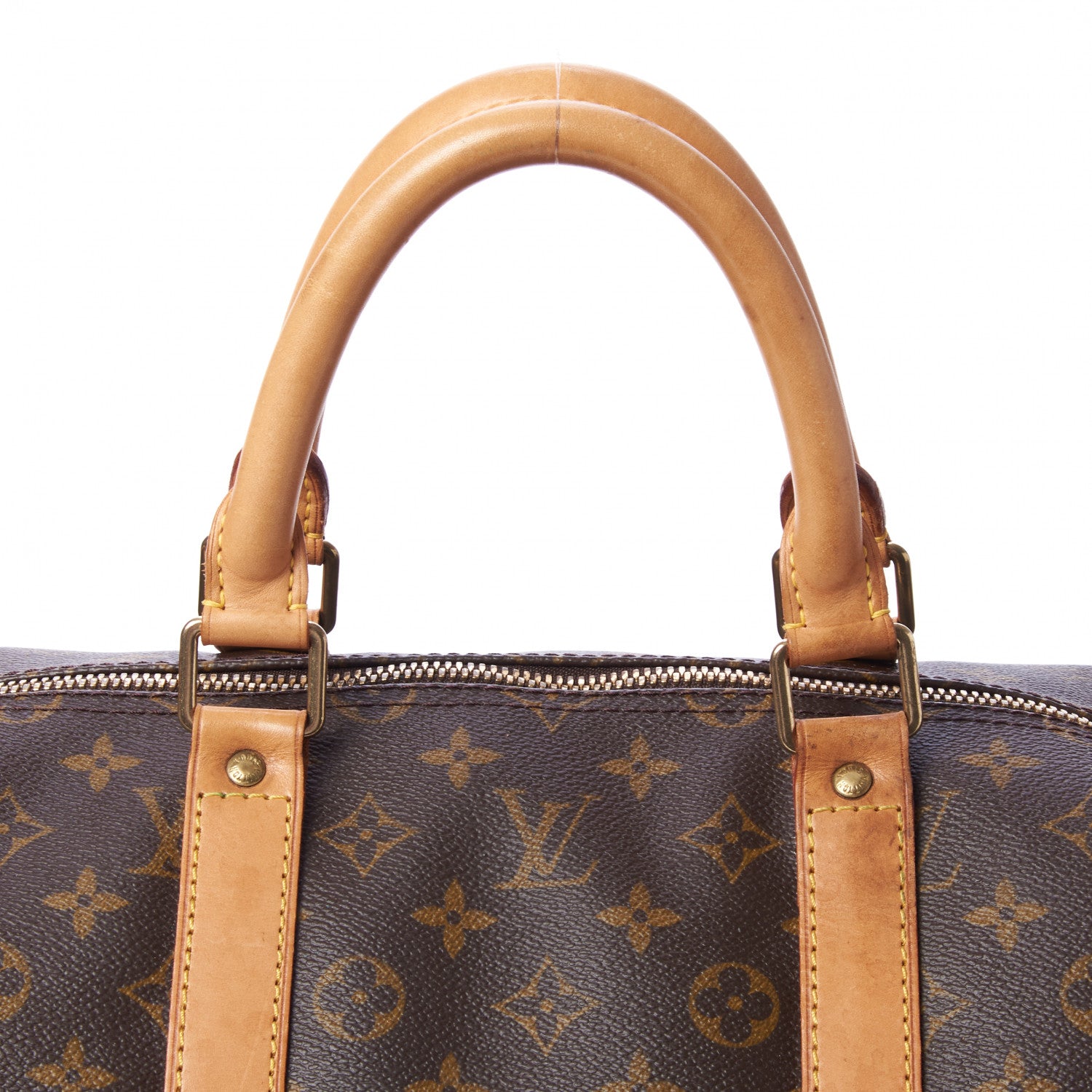 Louis Vuitton Monogram Keepall Bandouliere 55 8 of 10